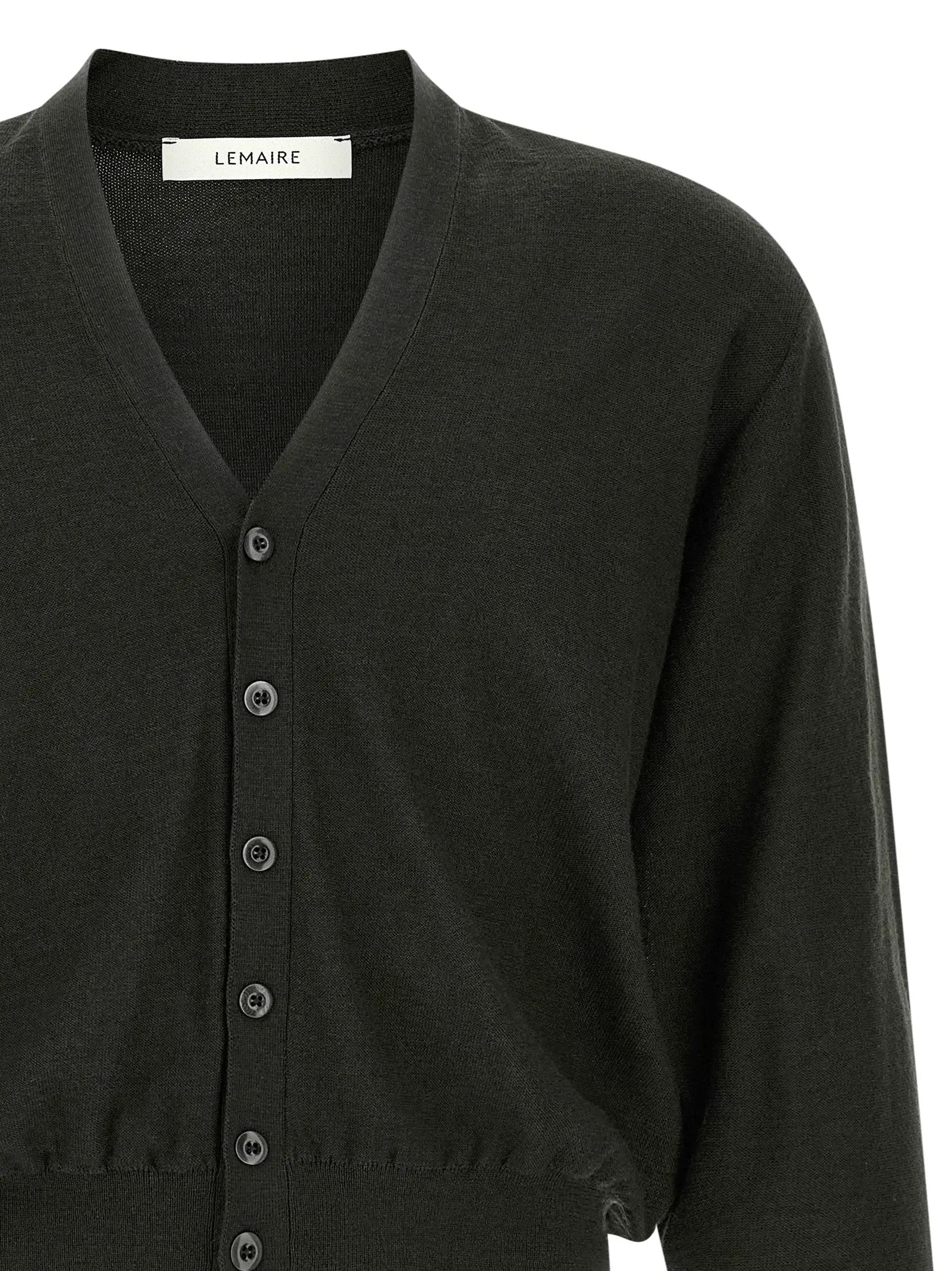 Lemaire Black Marabou Cardigan
