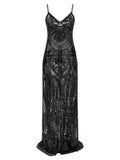 Norma Kamali Black Polyester Long Dress