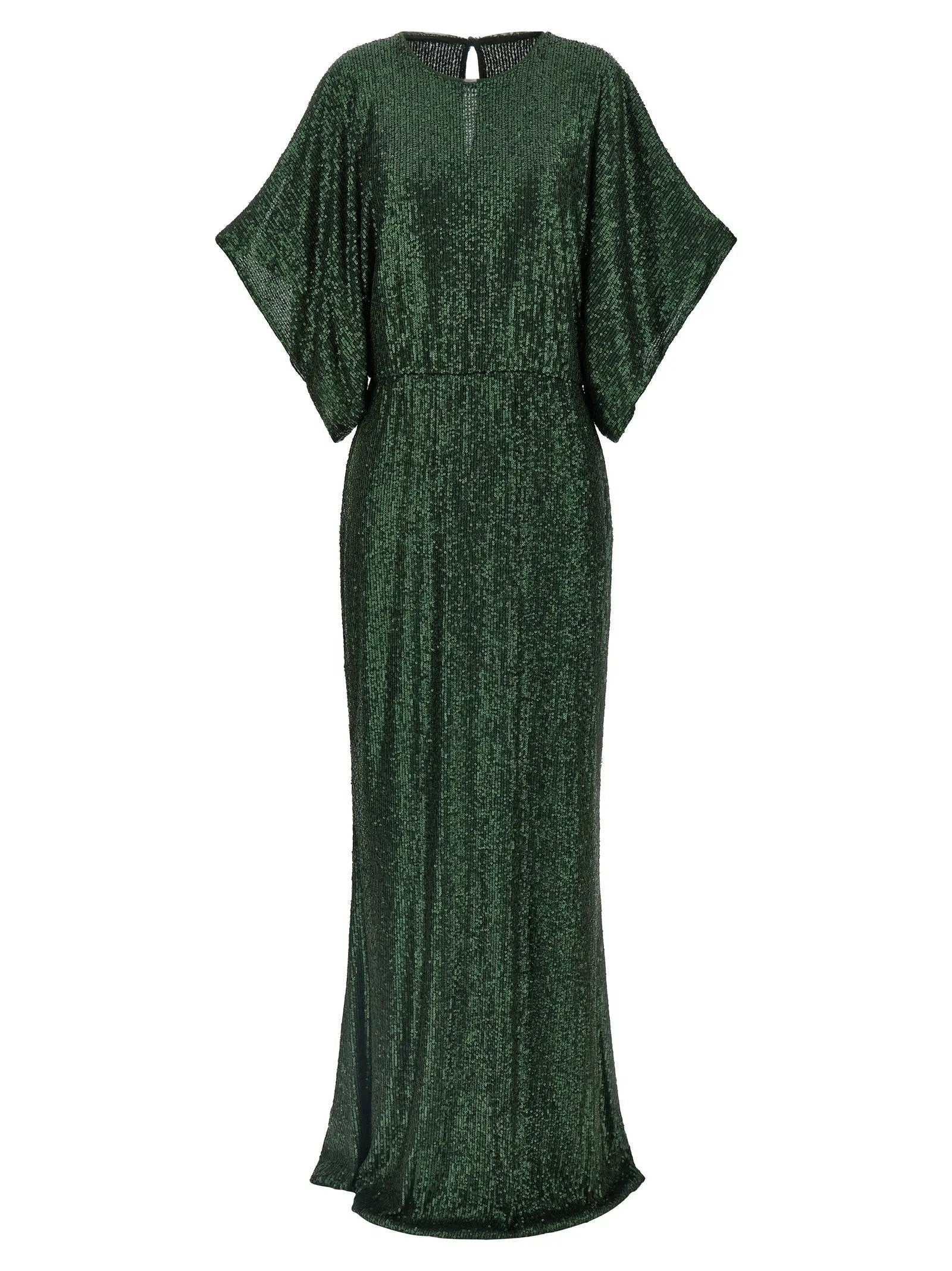 Norma Kamali Bicolor Polyester Long Dress