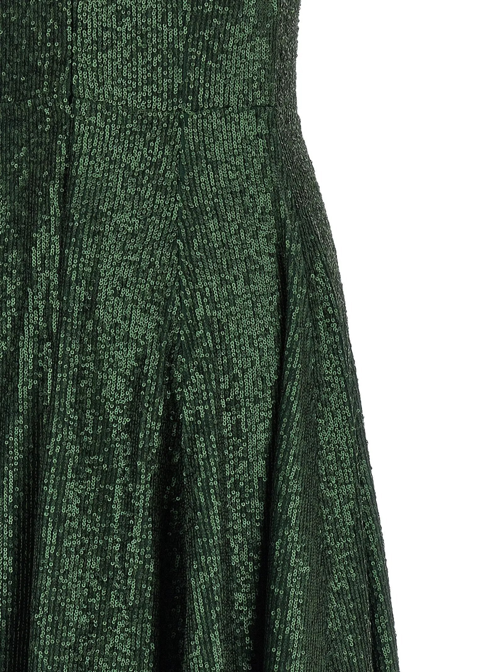 Norma Kamali Bicolor Polyester Long Dress