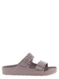 Birkenstock Purple Synthetic Flat Sandals