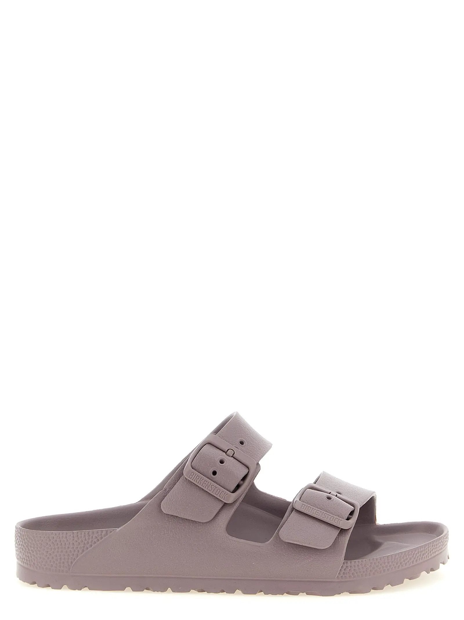 Birkenstock Purple Synthetic Flat Sandals