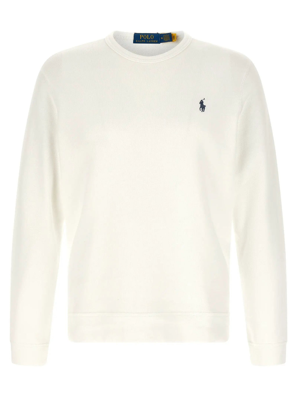 Polo Ralph Lauren White Cotton Sweatshirt