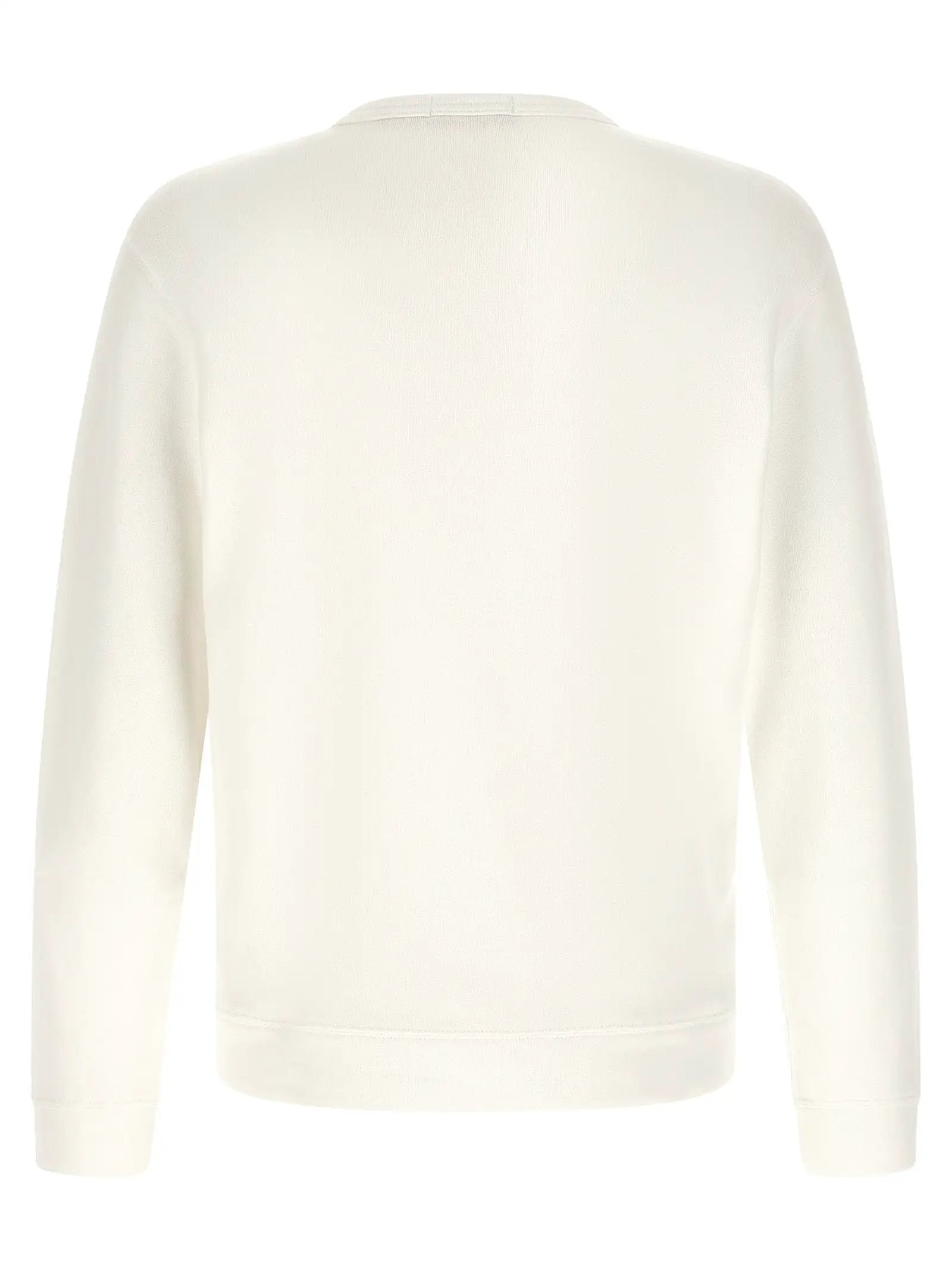 Polo Ralph Lauren White Cotton Sweatshirt