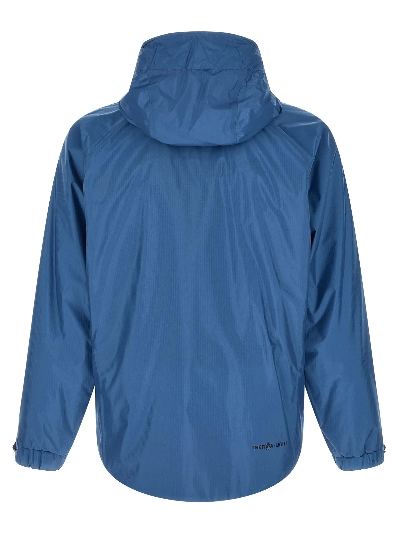 Moncler Grenoble Blue Polyamide Shell Jacket
