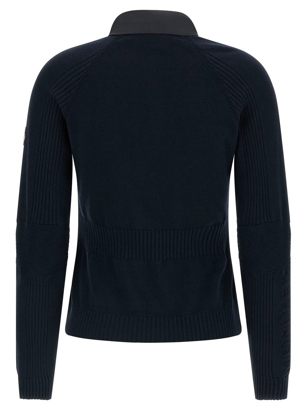 Moncler Grenoble Blue Polyamide Cardigan