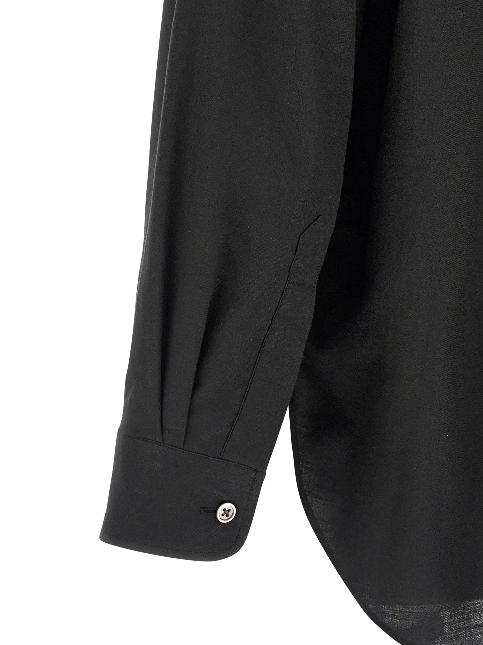 SSSTEIN Black Cotton Blouse