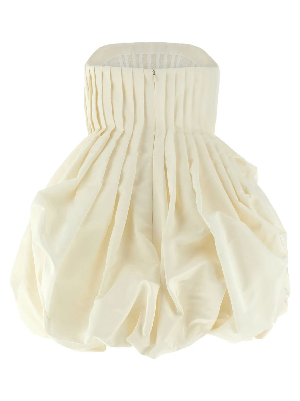 Carolina Herrera White Silk Short Dress