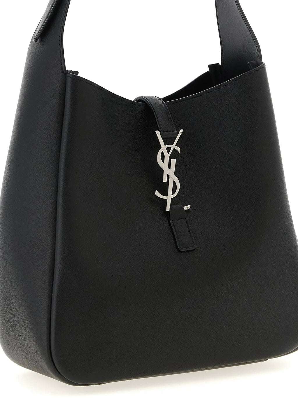 Saint Laurent Black Calfskin Shoulder Bag