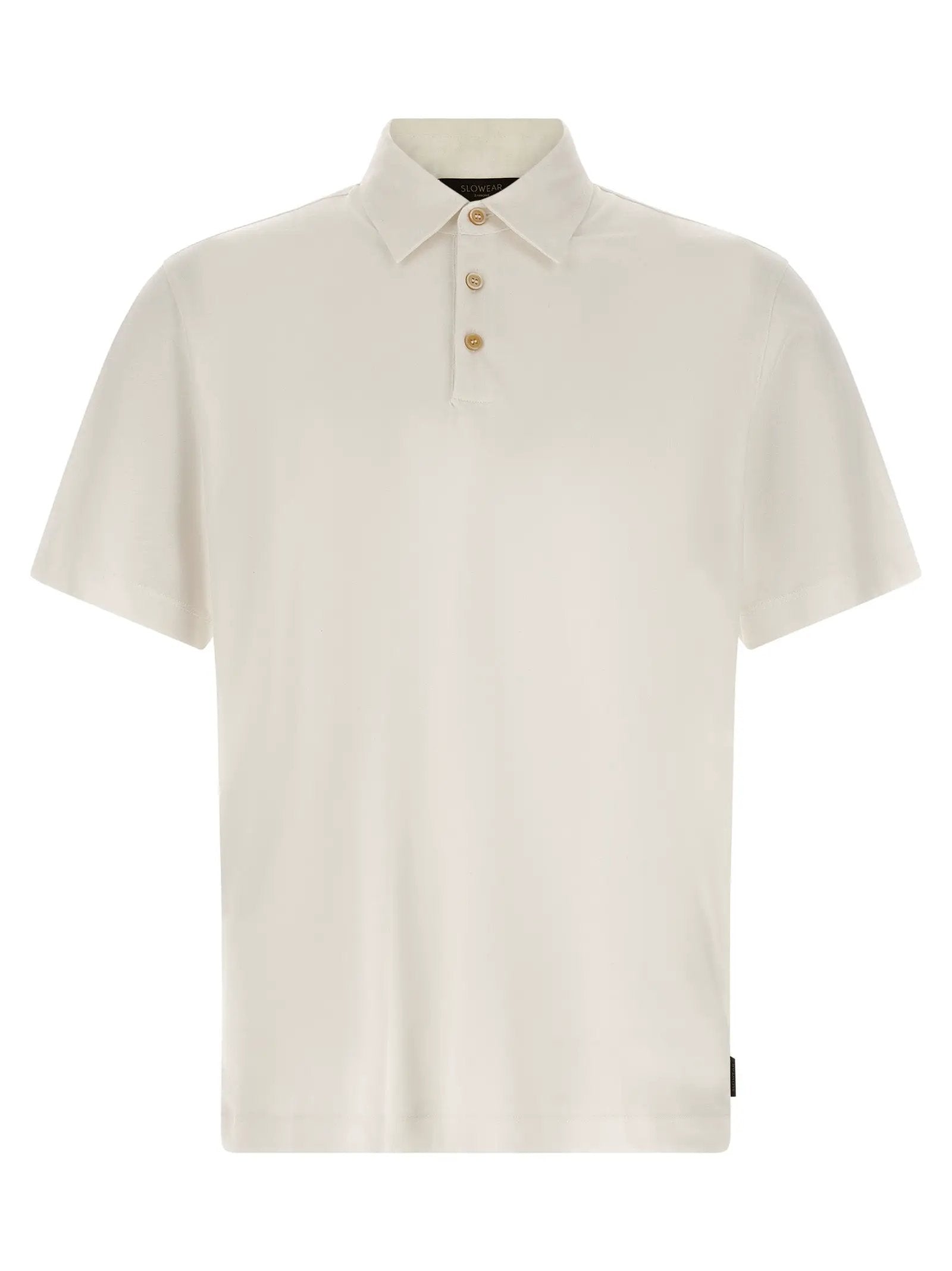 ZANONE White Cotton Polo Shirt