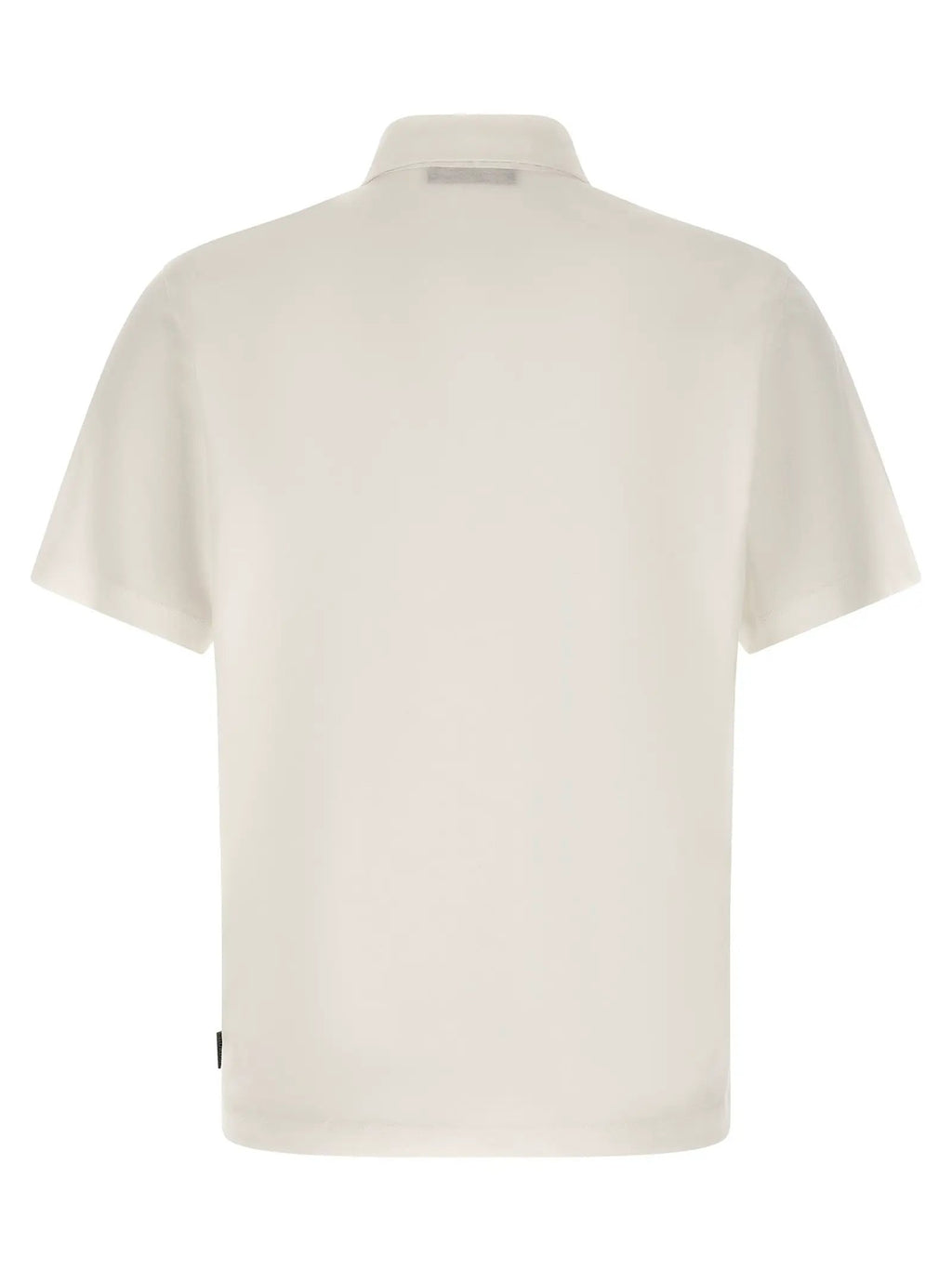 ZANONE White Cotton Polo Shirt