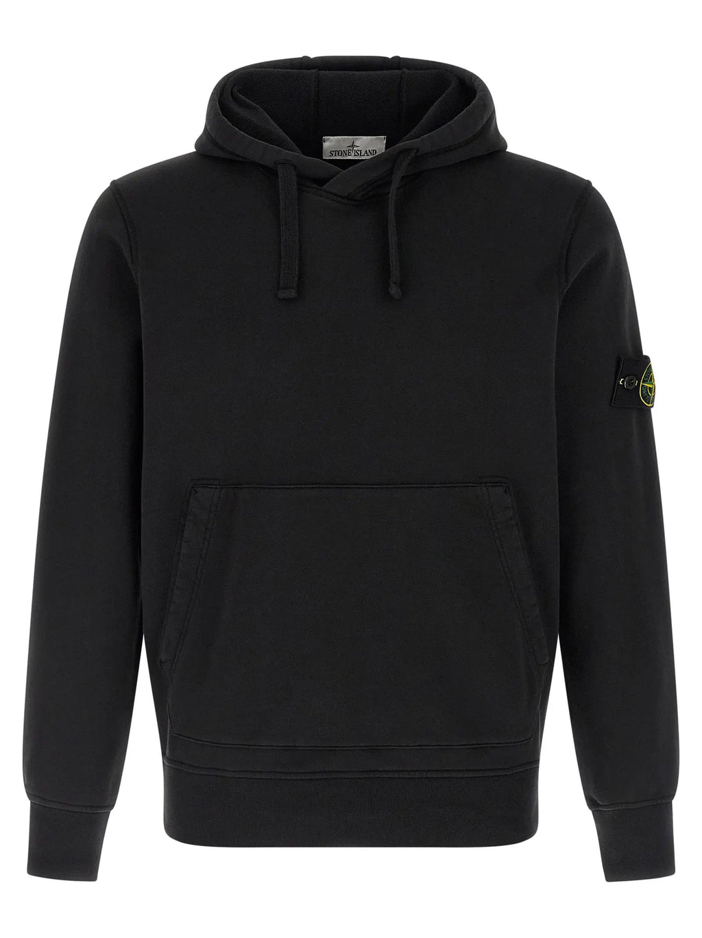 Stone Island Black Cotton Sweatshirt