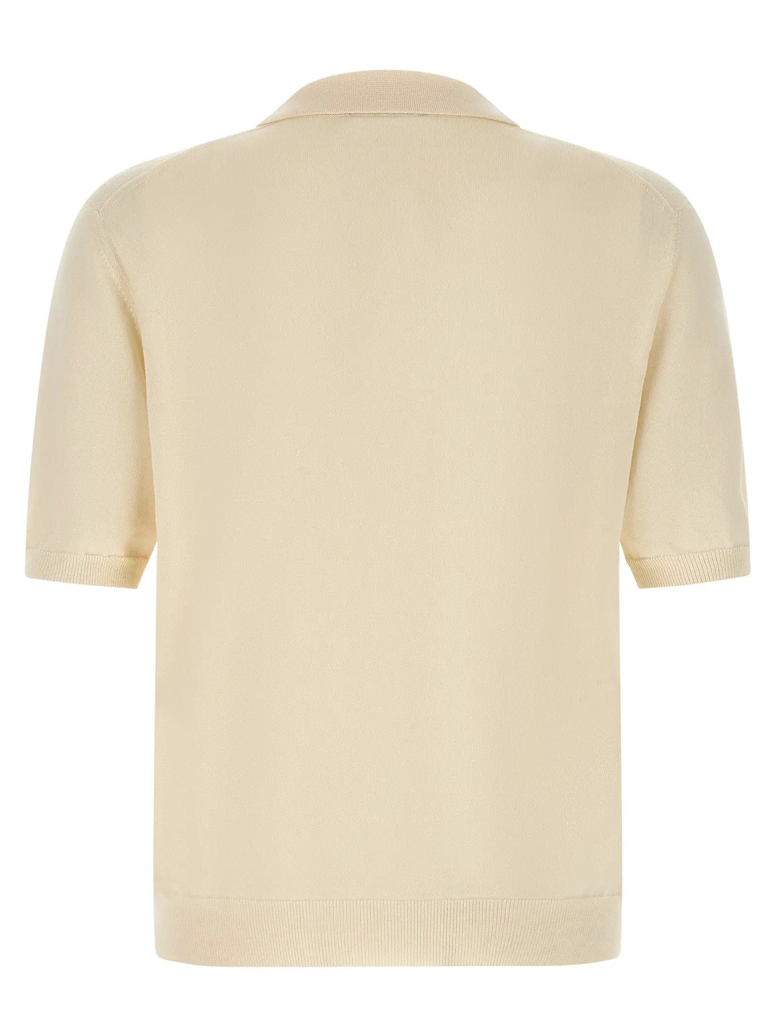 ZANONE Beige Cotton Polo Shirt