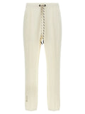 Moncler Grenoble White Polyester Joggers (Workout Pants)