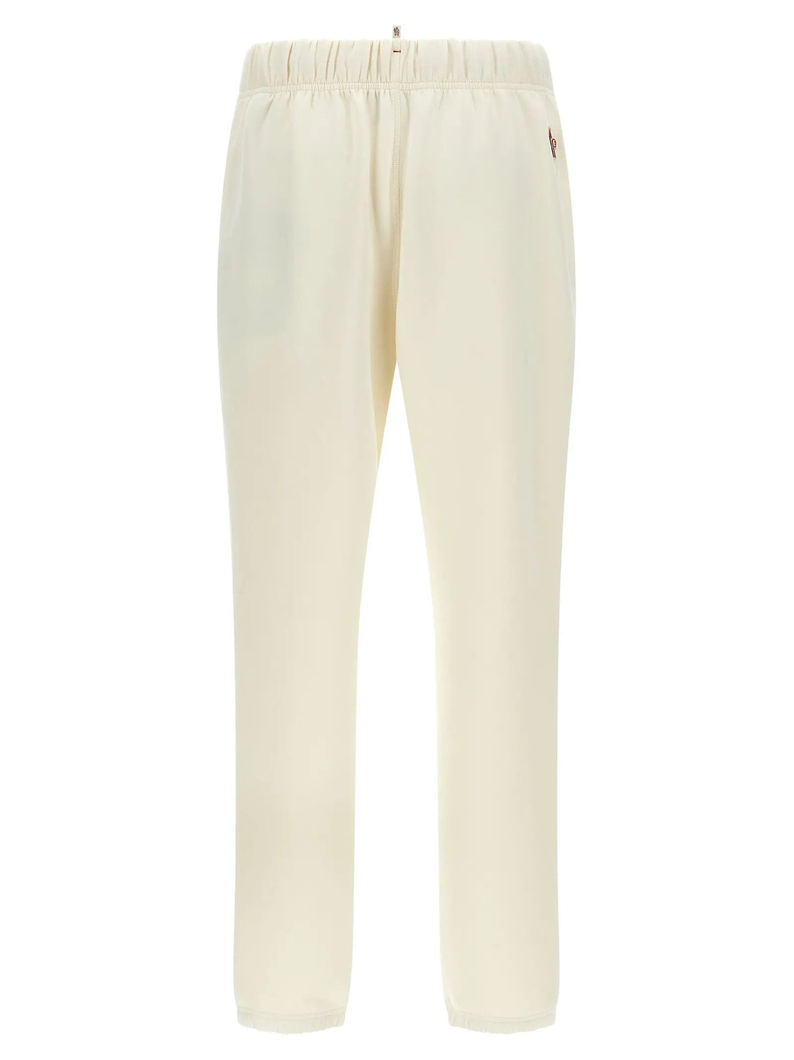Moncler Grenoble White Polyester Joggers (Workout Pants)