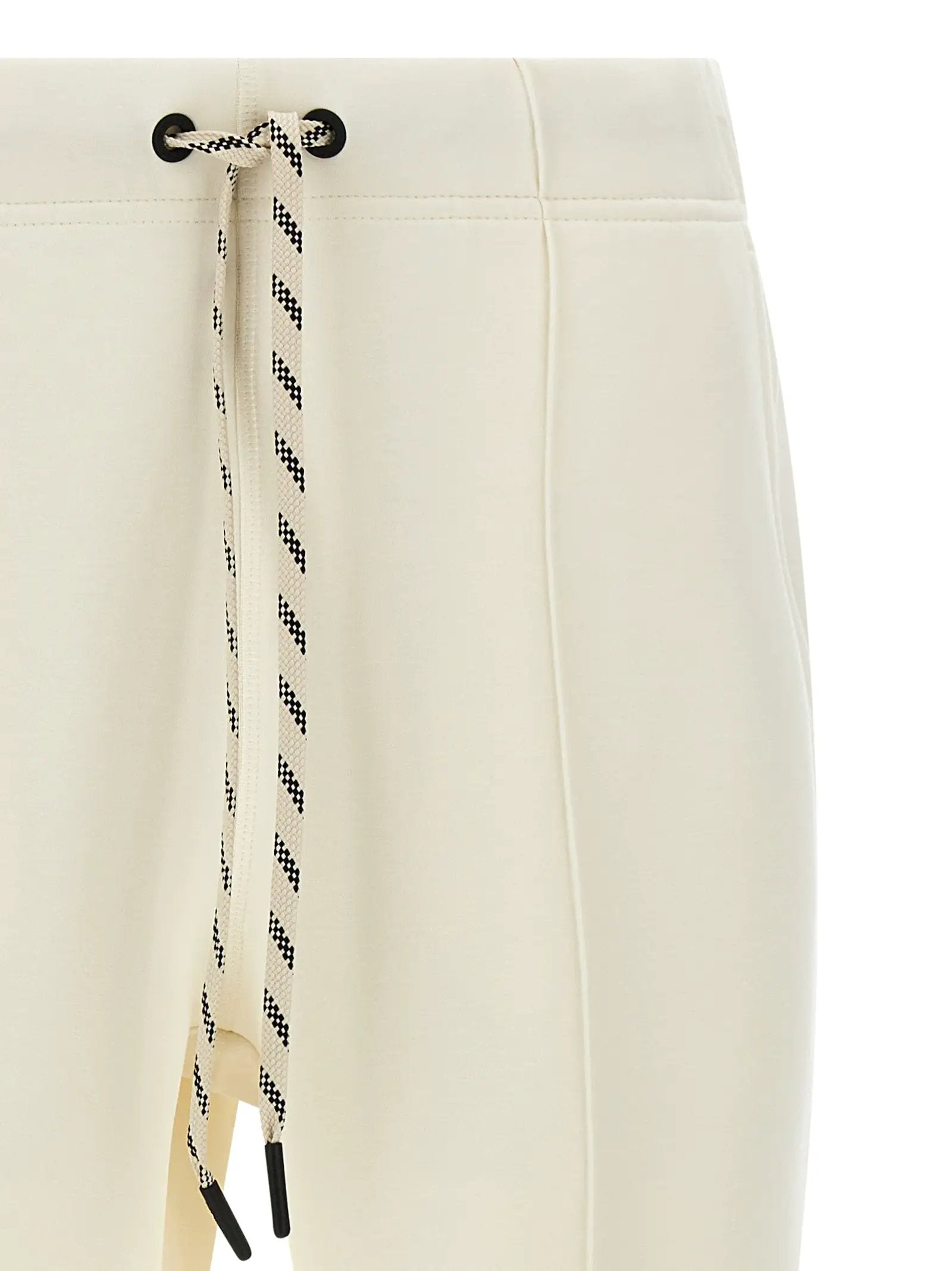 Moncler Grenoble White Polyester Joggers (Workout Pants)