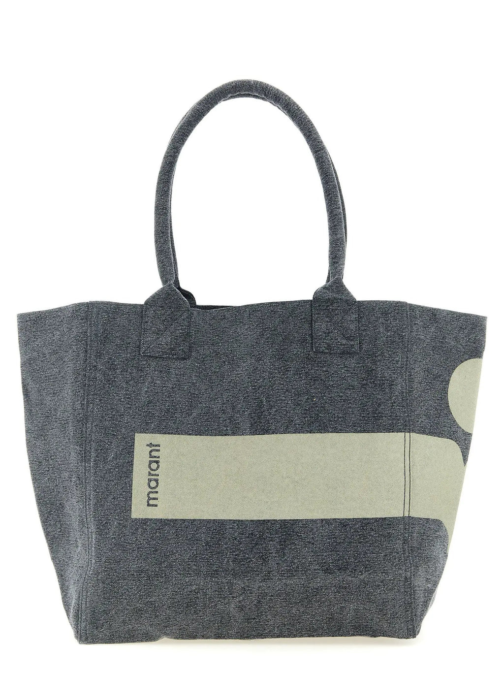 Isabel Marant Black Cotton Tote Bag