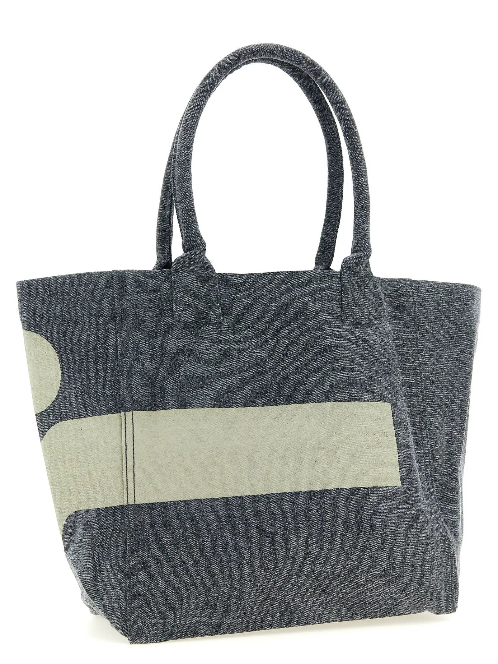 Isabel Marant Black Cotton Tote Bag