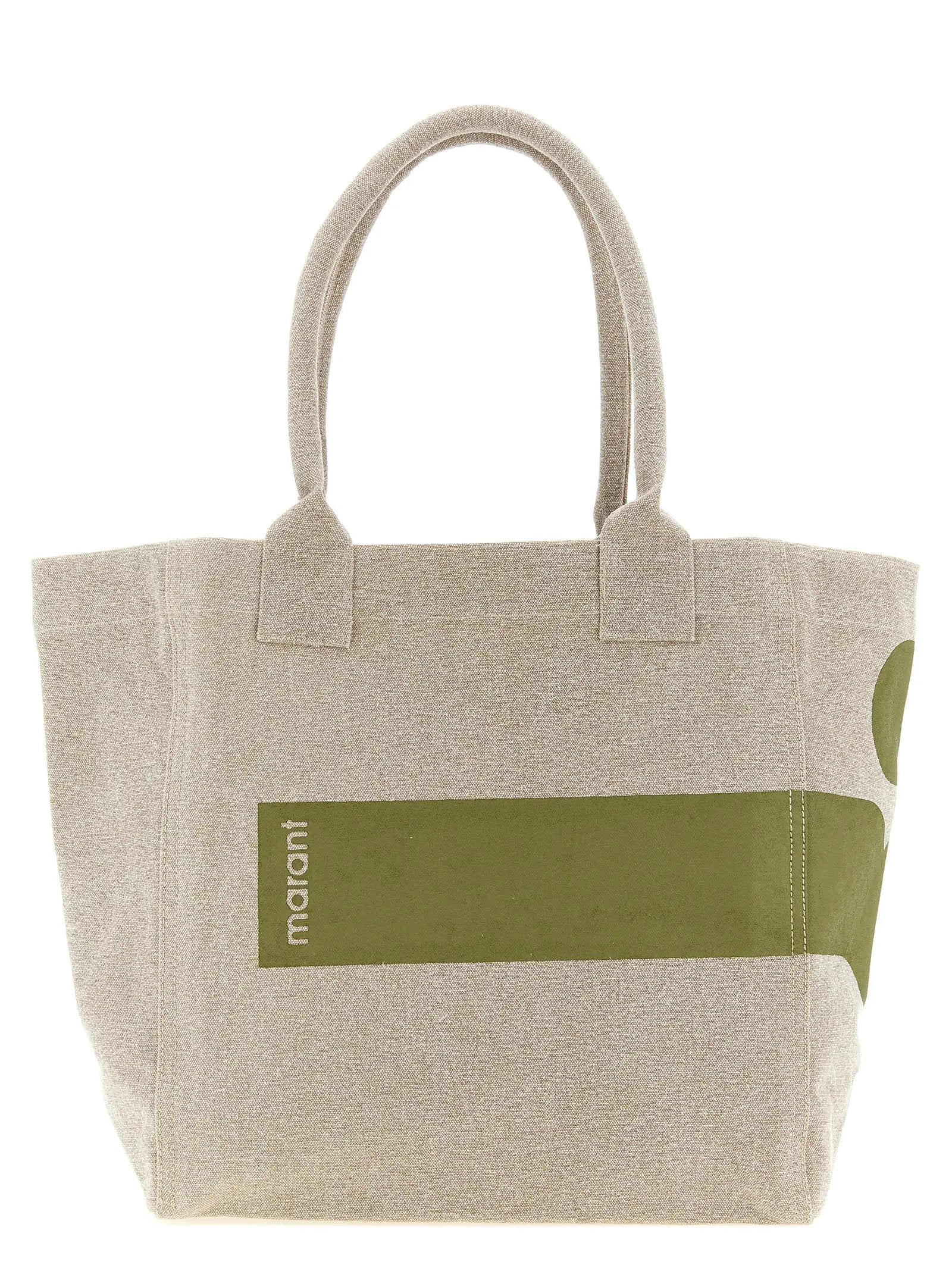 Isabel Marant Bicolor Cotton Tote Bag