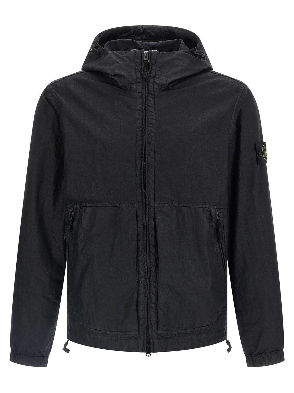 Stone Island Black Polyamide Shell Jacket