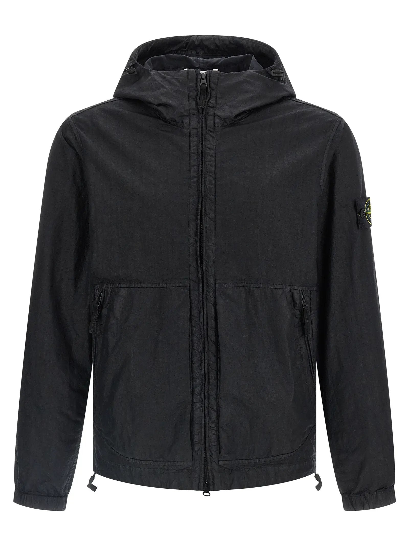 Stone Island Black Polyamide Shell Jacket