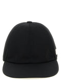 Stella McCartney Black Cotton Cap (Baseball Hat)