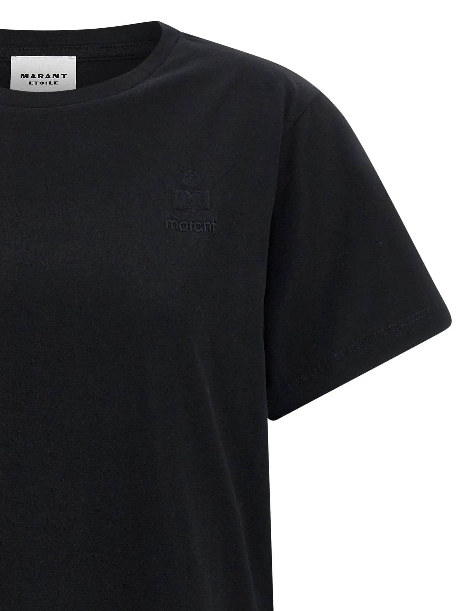 Isabel Marant Étoile Black Cotton T-Shirt