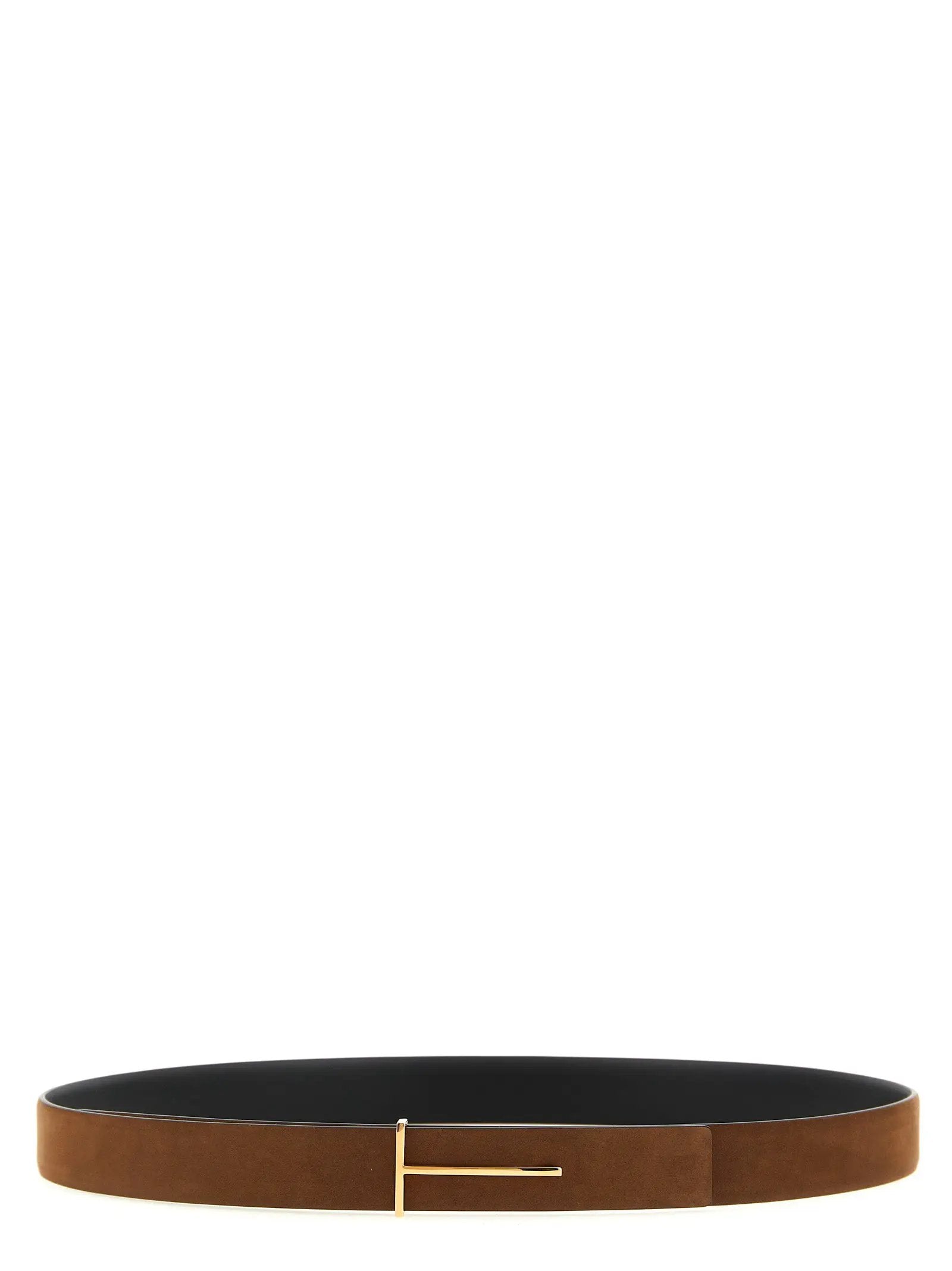 Ceinture régulière Tom Ford en cuir de veau multicolore
