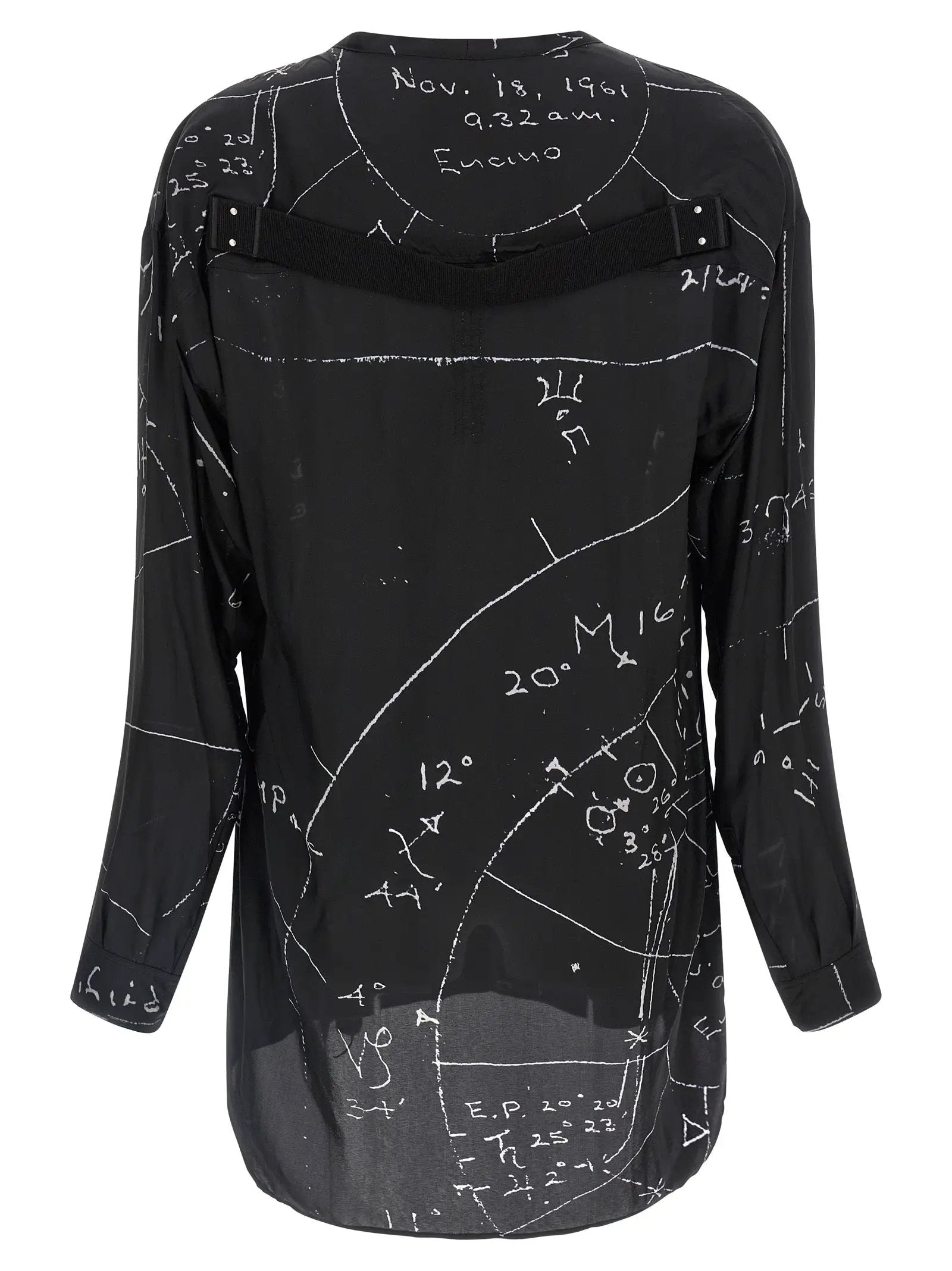 Rick Owens Black Viscose Blouse