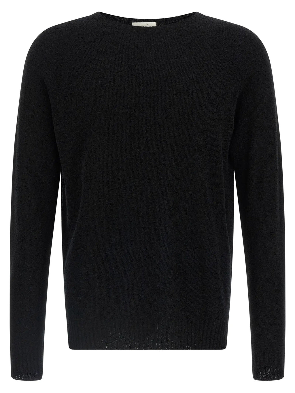 MA'RY'YA Black Cotton Cardigan