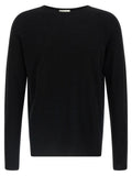 MA'RY'YA Black Cotton Cardigan
