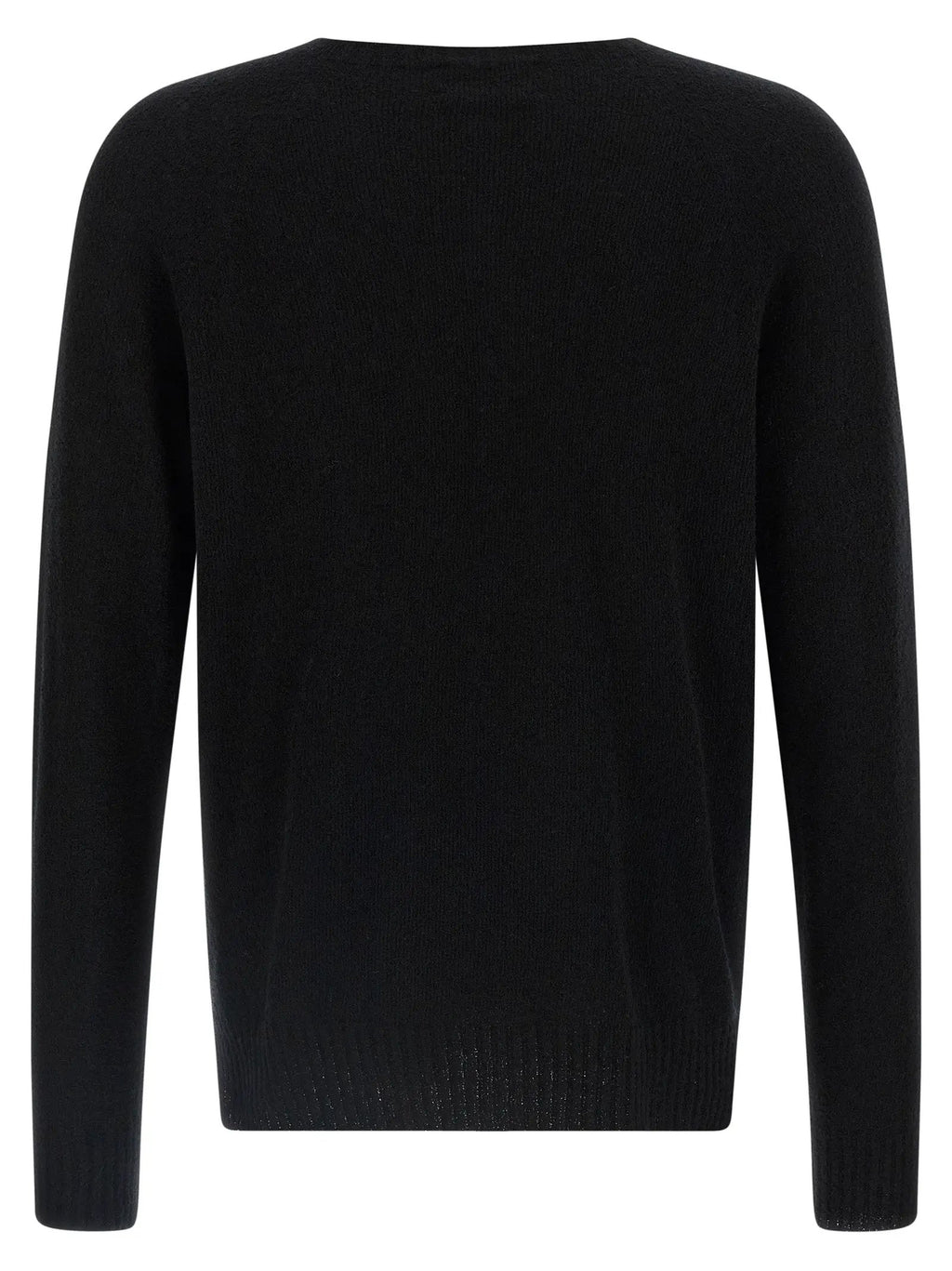 MA'RY'YA Black Cotton Cardigan