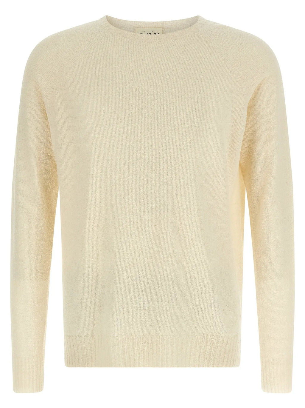 MA'RY'YA Beige Cotton Cardigan