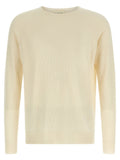 MA'RY'YA Beige Cotton Cardigan