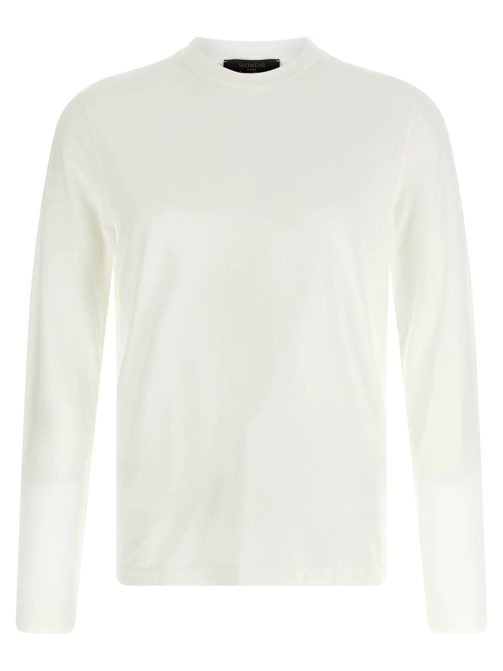 ZANONE White Cotton T-Shirt