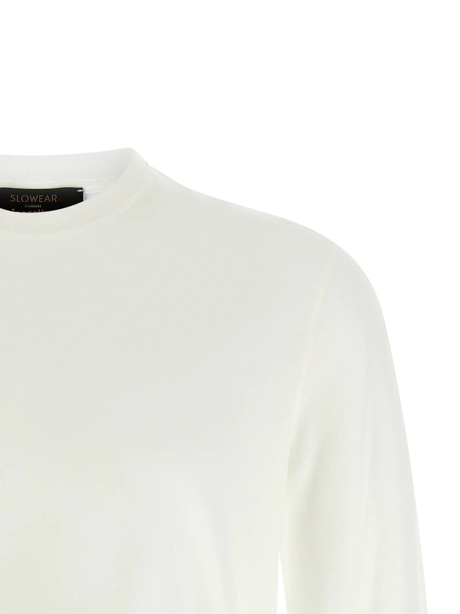 ZANONE White Cotton T-Shirt