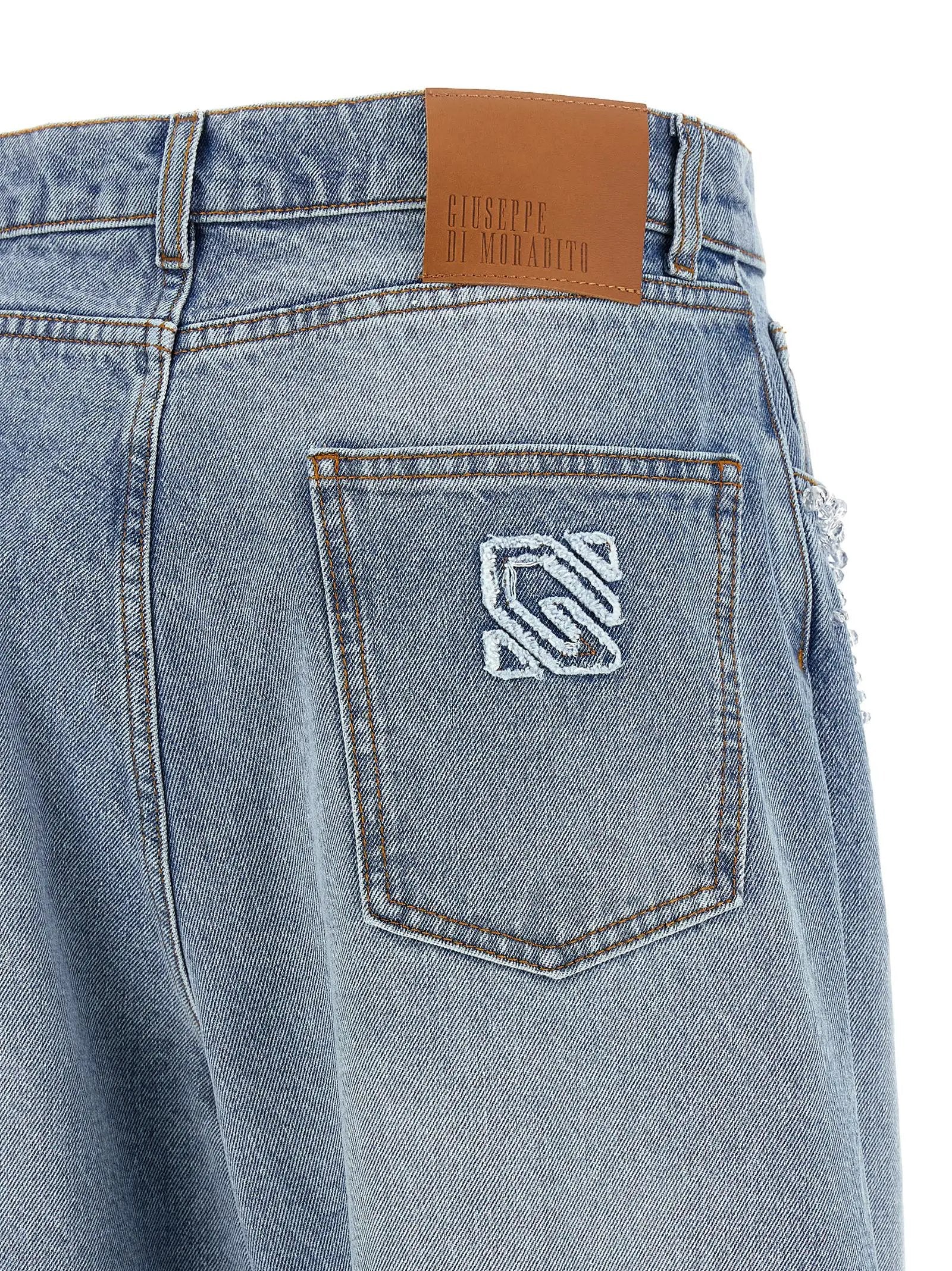 Giuseppe Di Morabito Giuseppe Di Morabito Blue Cotton Jeans Denim