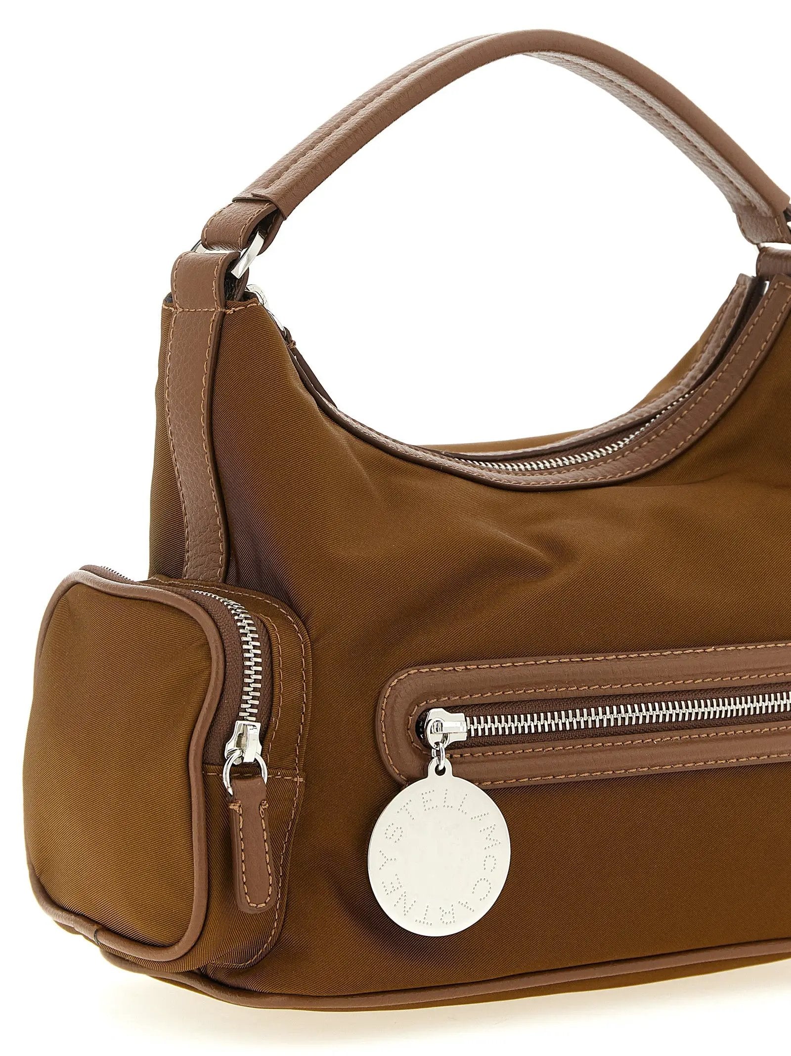 Stella McCartney Brown Polyamide Crossbody Bag