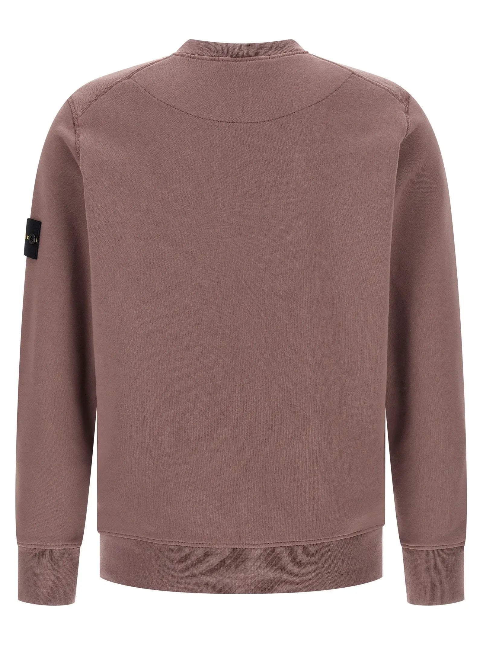 Stone Island Purple Cotton Sweatshirt
