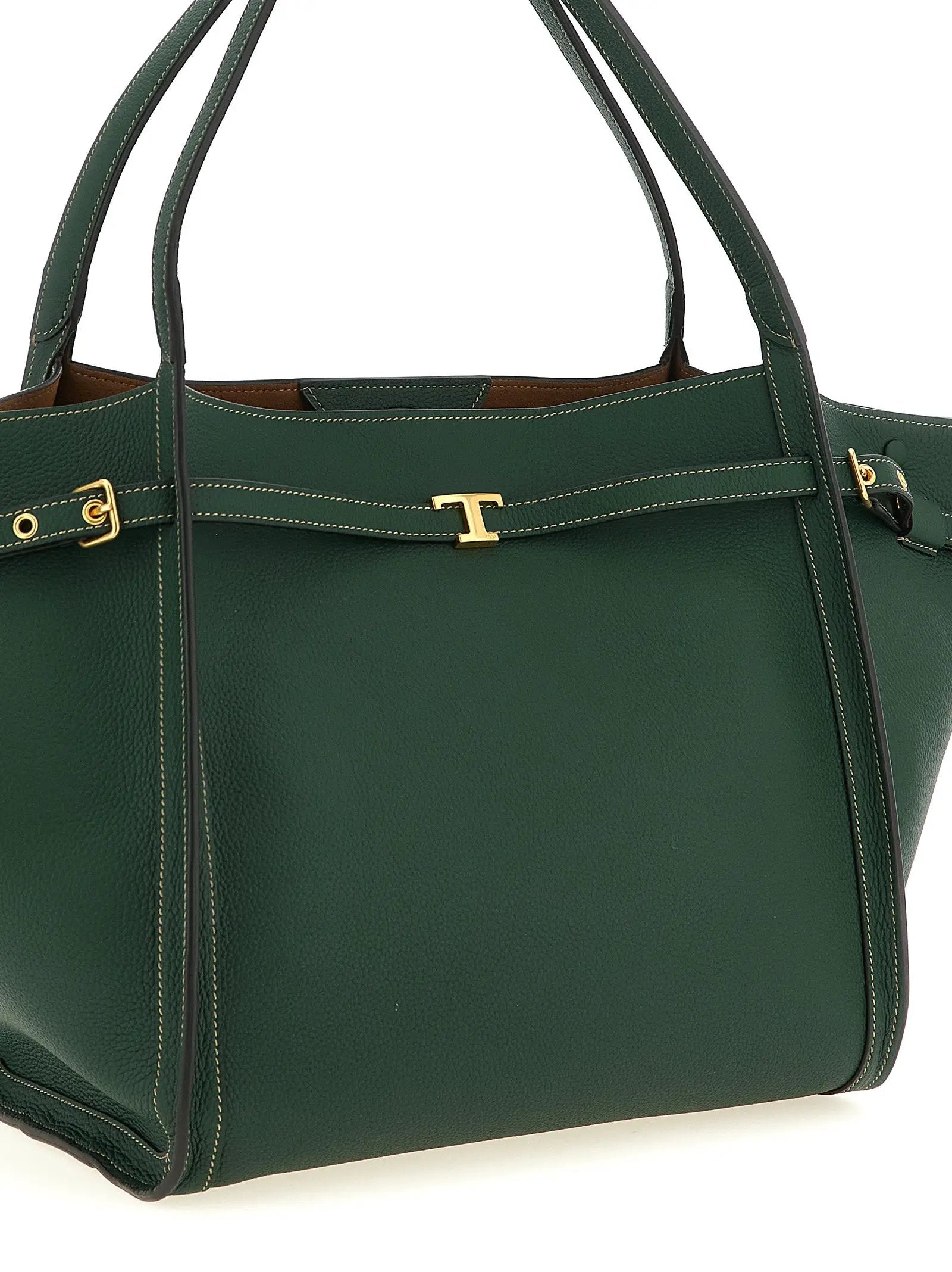 Tod's Bicolor Calfskin Tote Bag