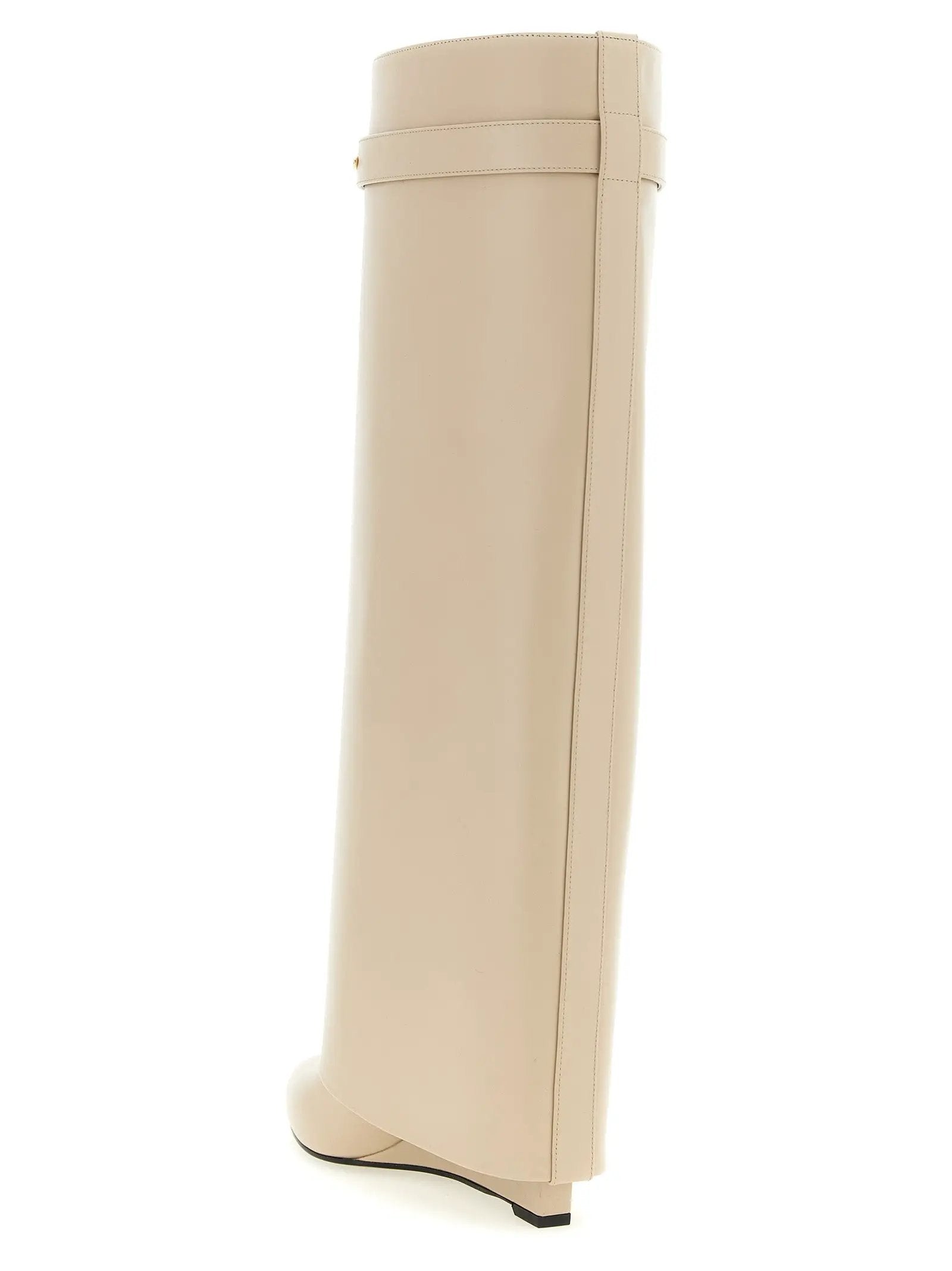 Givenchy Beige Calfskin Over The Knee