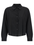 XACUS XACUS Bicolor Cotton Blouse