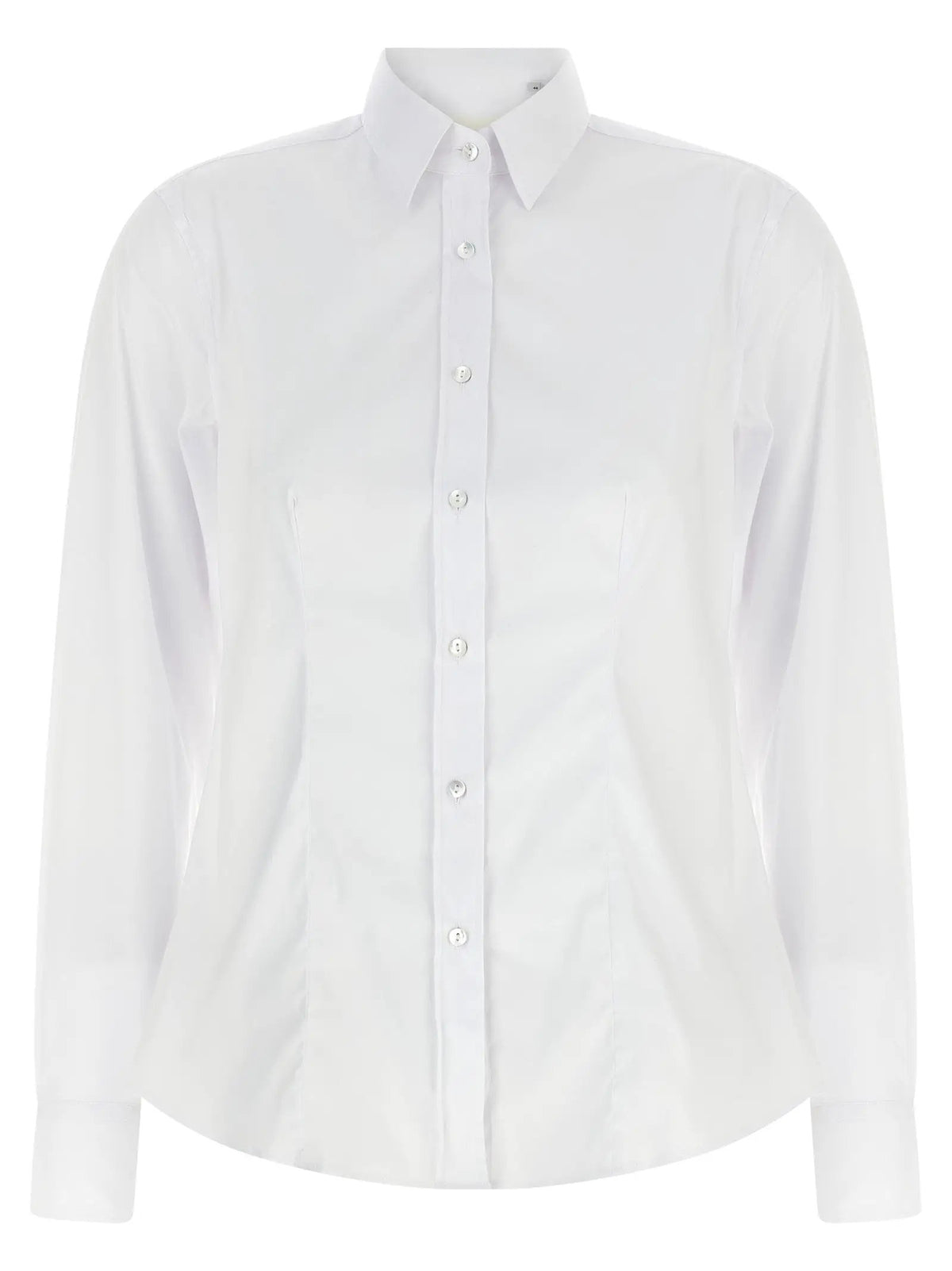 XACUS White Cotton Blouse