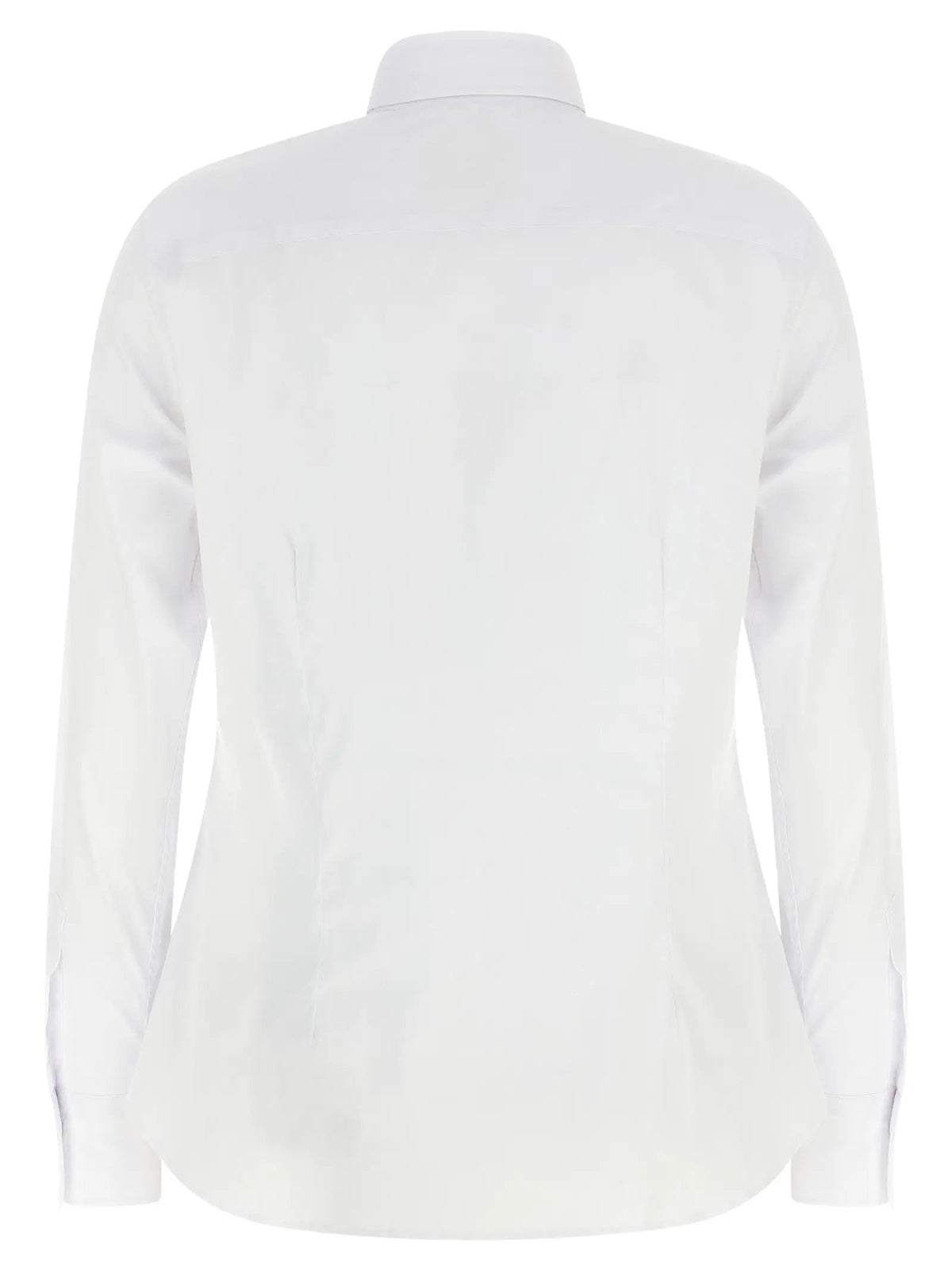 XACUS White Cotton Blouse
