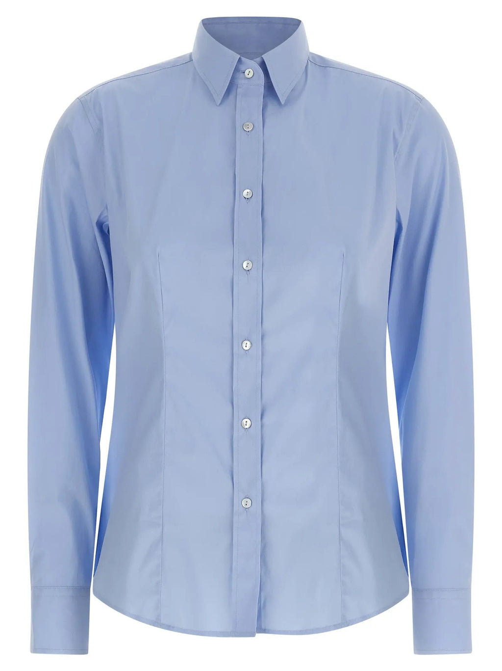 XACUS XACUS Blue Cotton Blouse