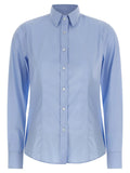 XACUS XACUS Blue Cotton Blouse