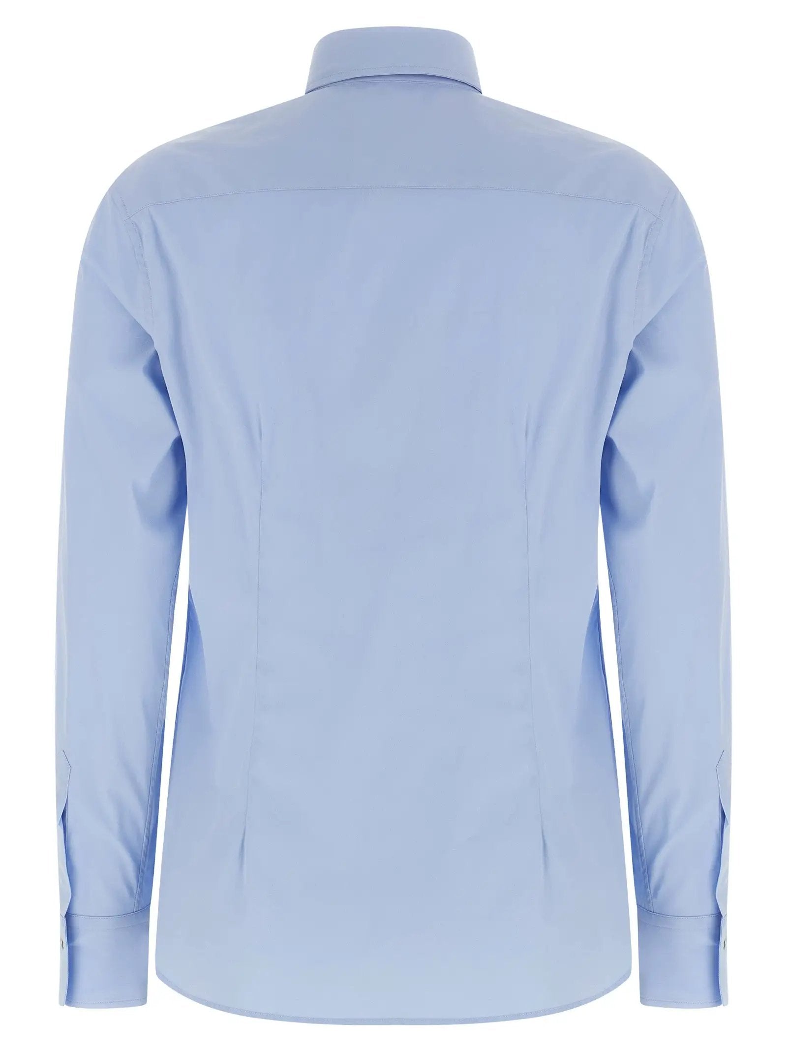XACUS XACUS Blue Cotton Blouse