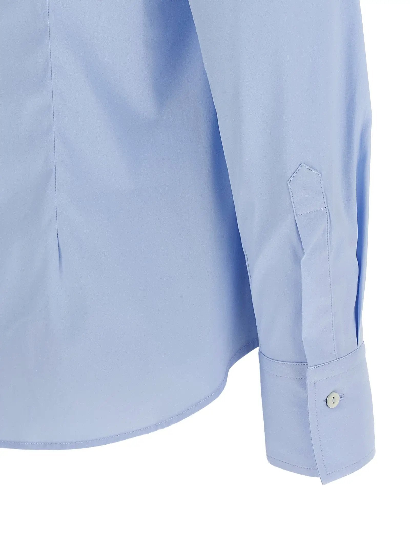 XACUS XACUS Blue Cotton Blouse
