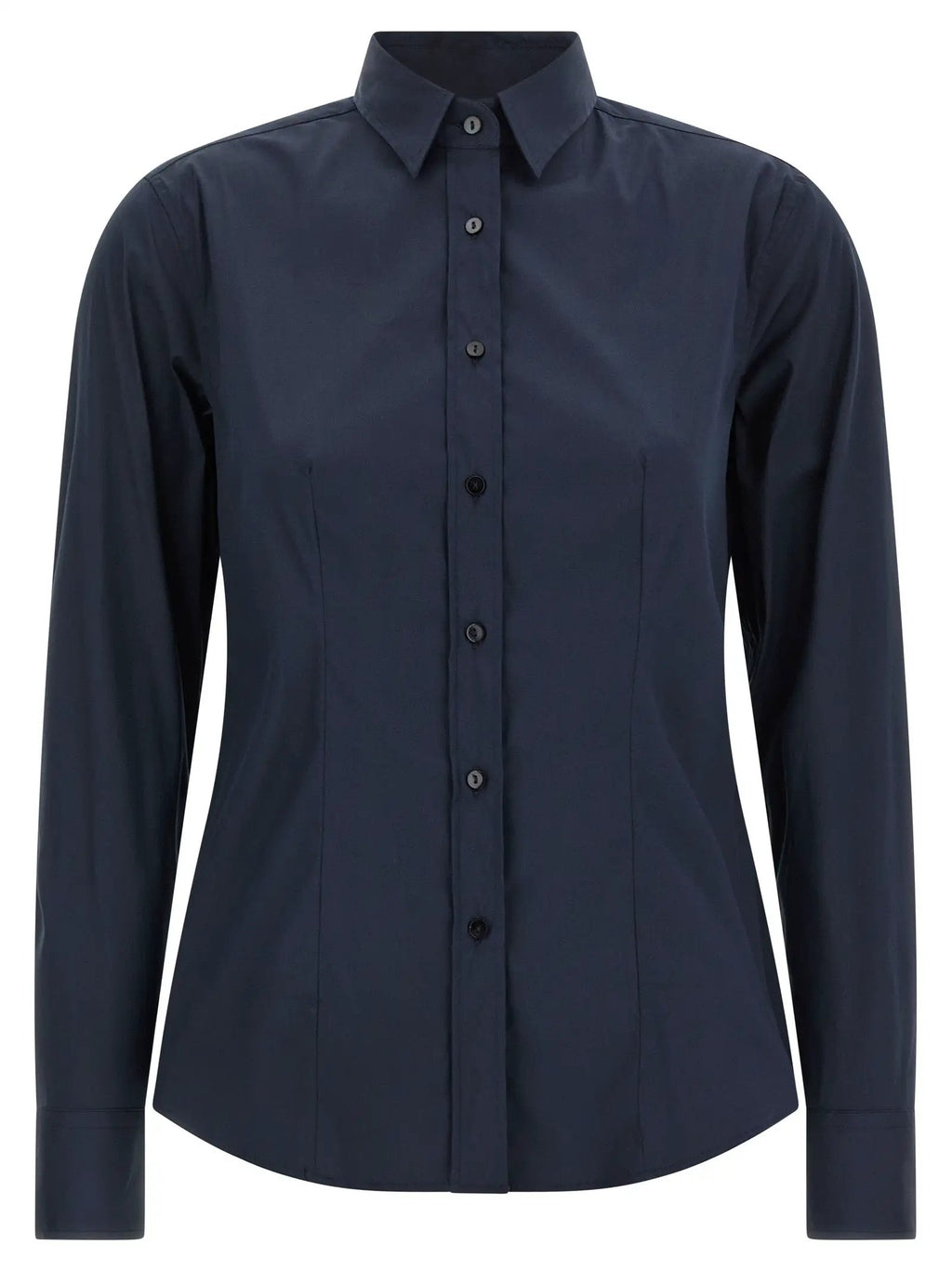 XACUS XACUS Blue Cotton Blouse