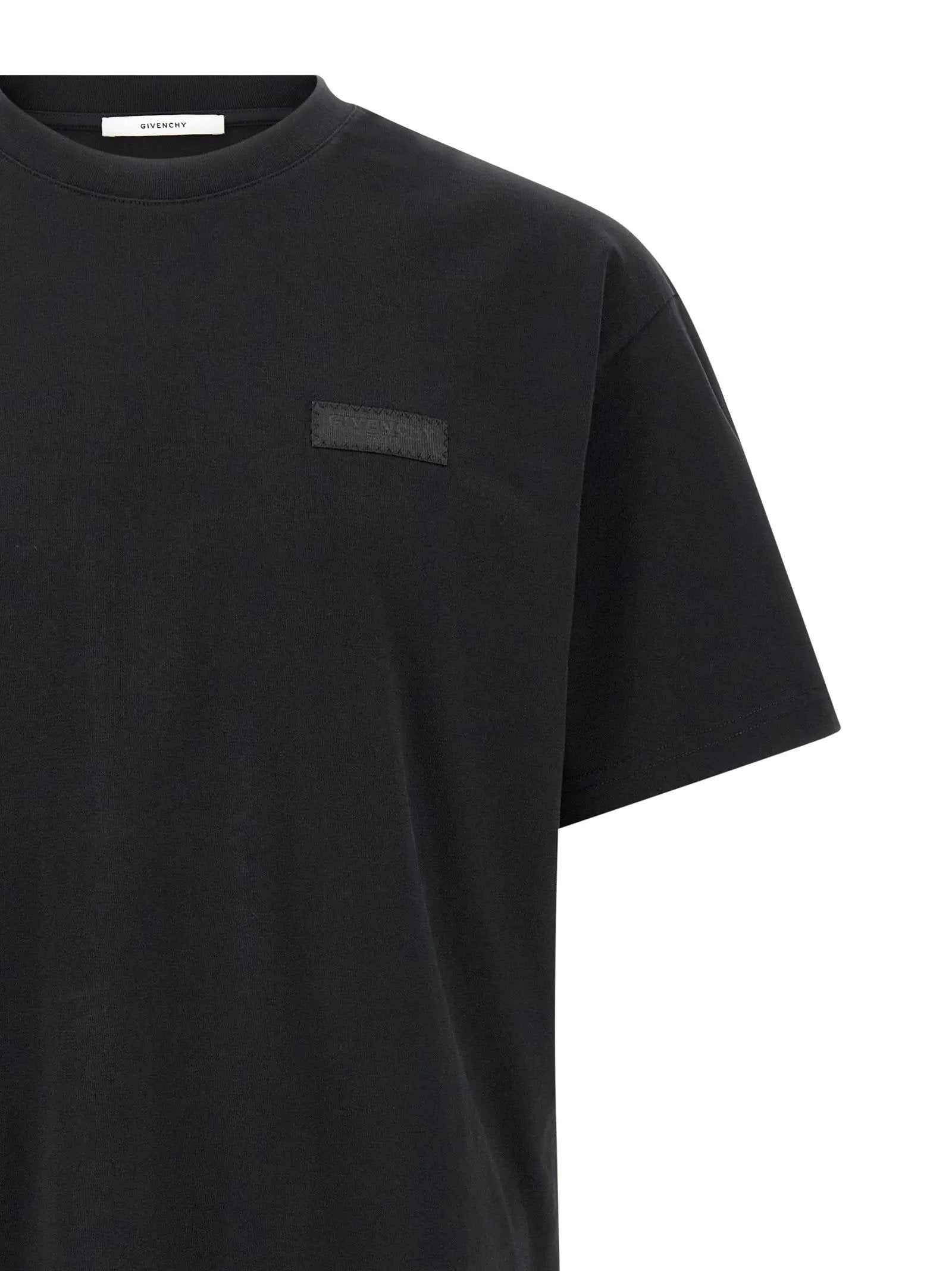 Givenchy Black Cotton T-Shirt